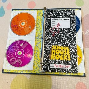 Vintage 1990’s 90’s RARE School House Rocks CD Set